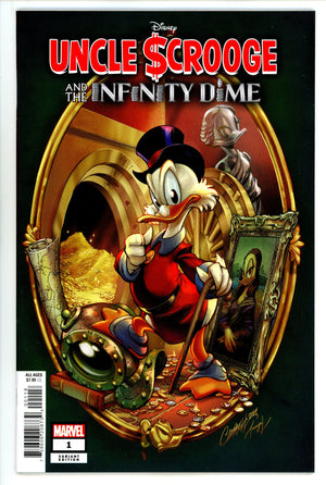Uncle Scrooge and The Infinity Dime 1 NM- (9.2) (2024) Campbell Incentive Variant