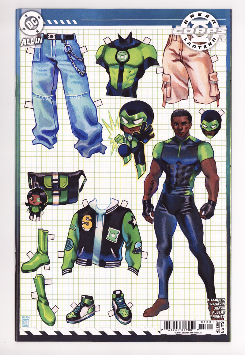 Green Lantern Corps Vol 4 10 Gonzales Variant (2025)