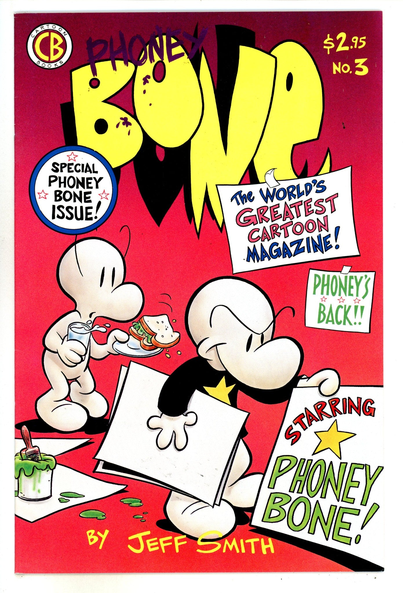 Bone 3 VF/NM (9.0) (1993) 4th Print 