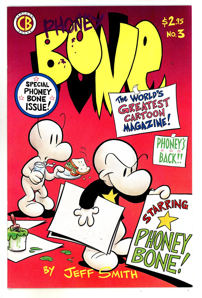 Bone 3 VF/NM (9.0) (1993) 4th Print 