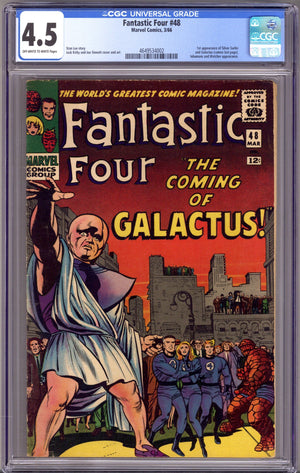 Fantastic Four Vol 1 48 CGC 4.5 (VG+) (1966)