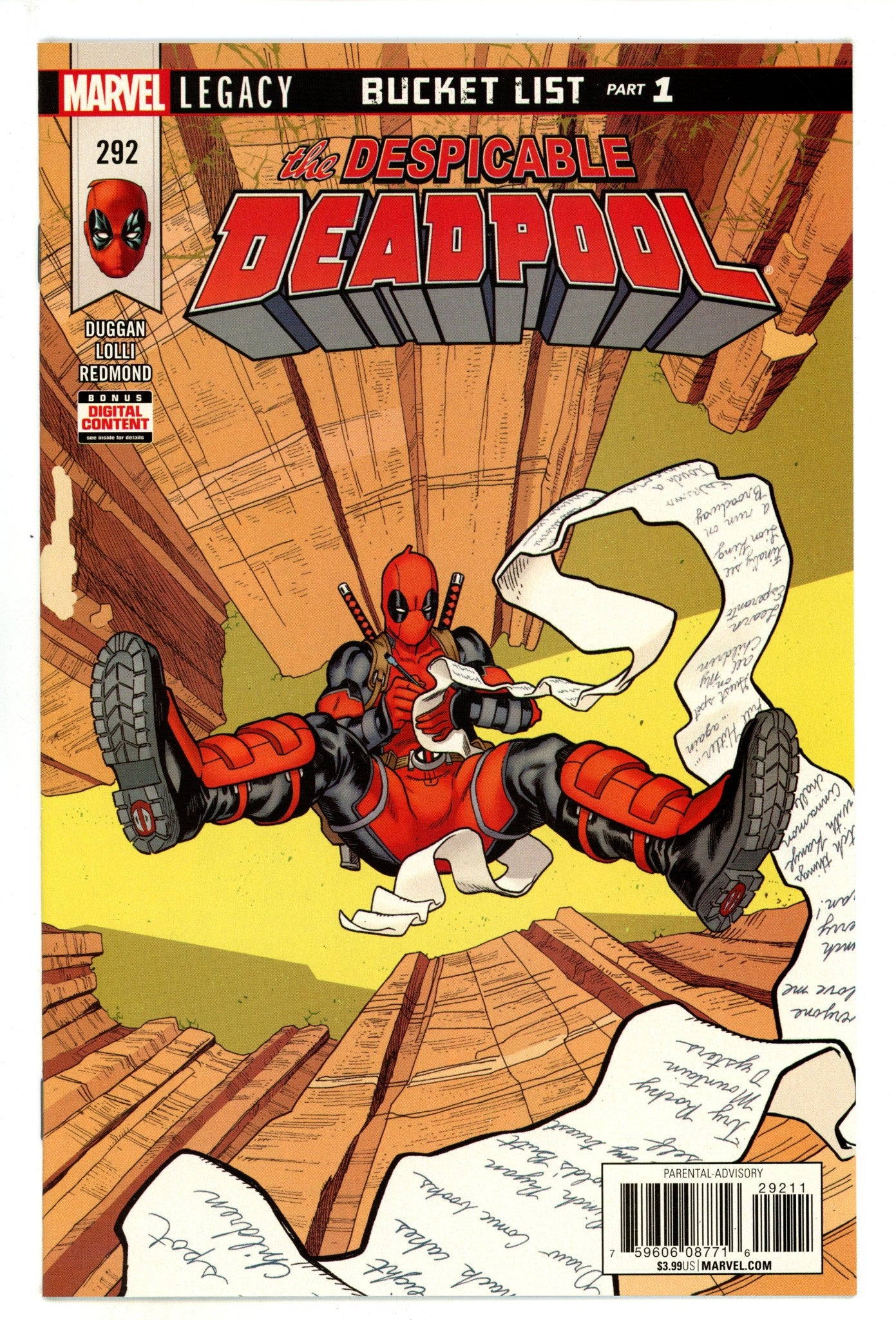 Despicable Deadpool   292  High Grade   (2018)        