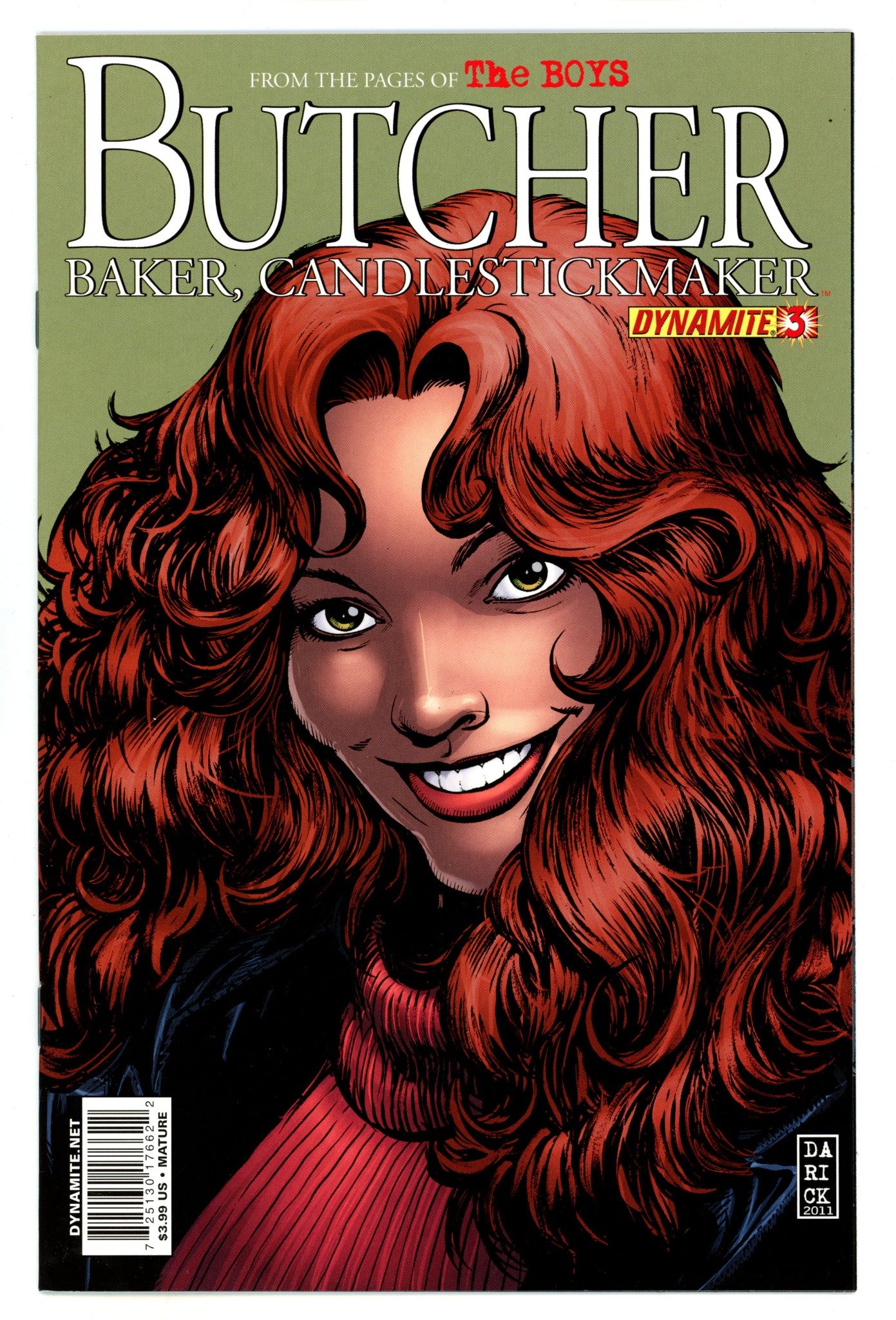 The Boys: Butcher, Baker, Candlestickmaker 3 VF+ (8.5) (2011) 