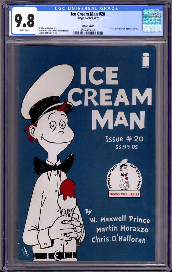 Ice Cream Man 20 CGC 9.8 (NM/M) (2020) Stewart Variant