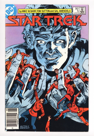 Star Trek Vol 1 5 VF (8.0) (1984) Canadian Price Variant 