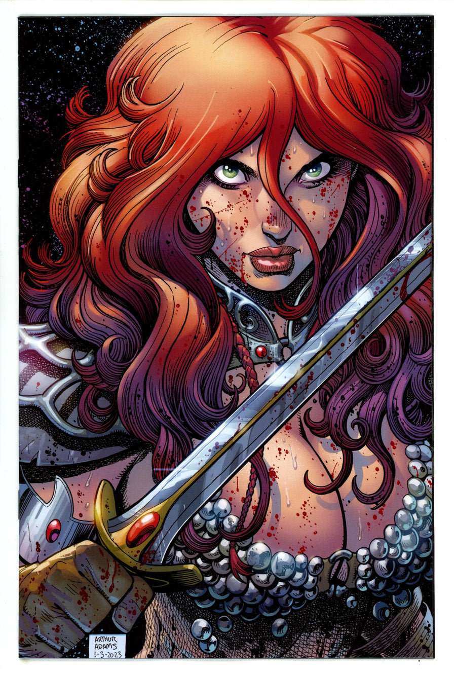 Savage Red Sonja 1 Adams Limited Virgin Variant NM (2023)