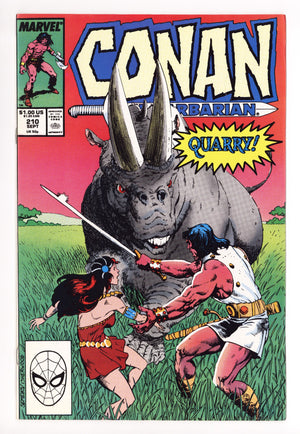 Conan the Barbarian Vol 1 210 High Grade (1988)