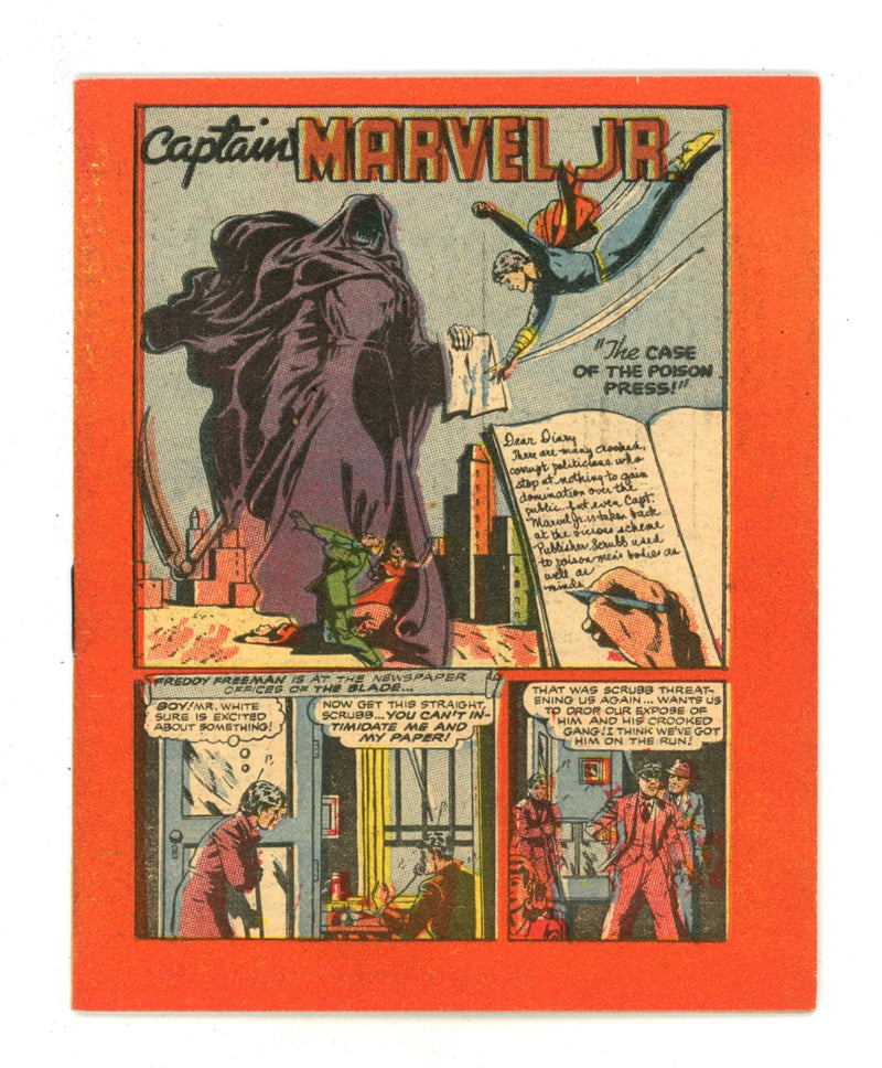 Captain Marvel, Jr.: The Case of the Poison Press [nn] NM- (9.2) (1946) 
