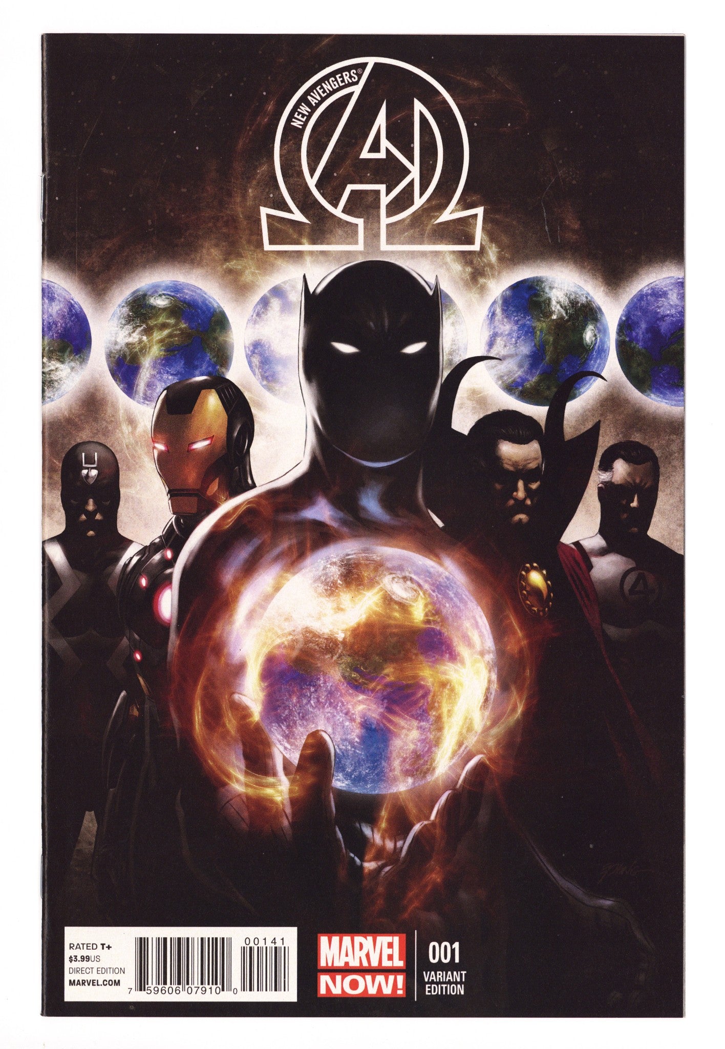 New Avengers Vol 3 1 VF (8.0) (2013) Epting Incentive Variant 