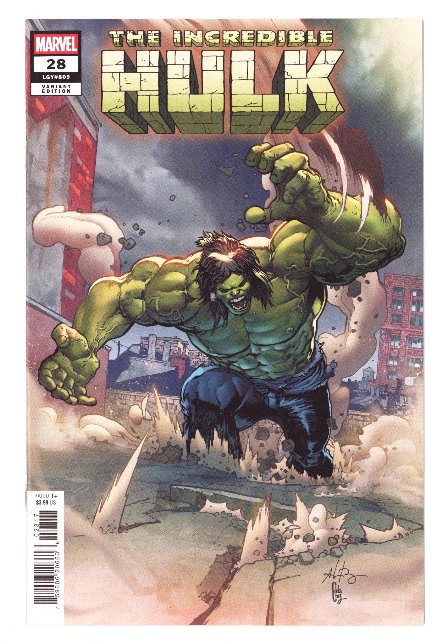 Incredible Hulk Vol 4 28 Bressan Incentives NM (2025)