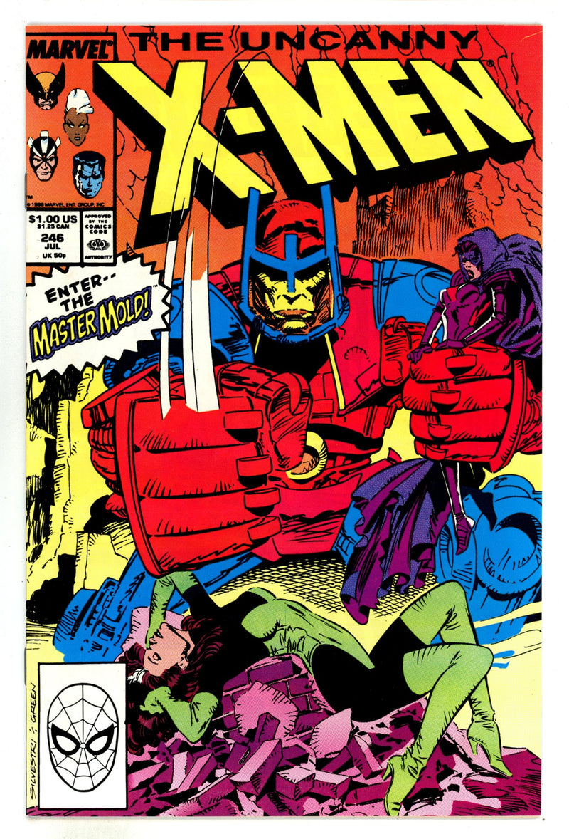 The Uncanny X-Men Vol 1 246 NM- (9.2) (1989) 