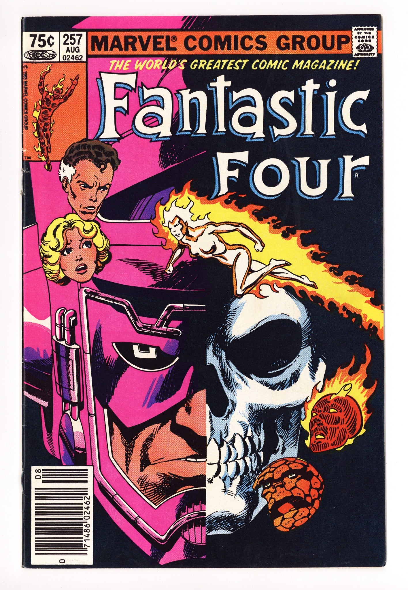 Fantastic Four Vol 1 257 FN+ (6.5) (1983) Canadian Price Variant 
