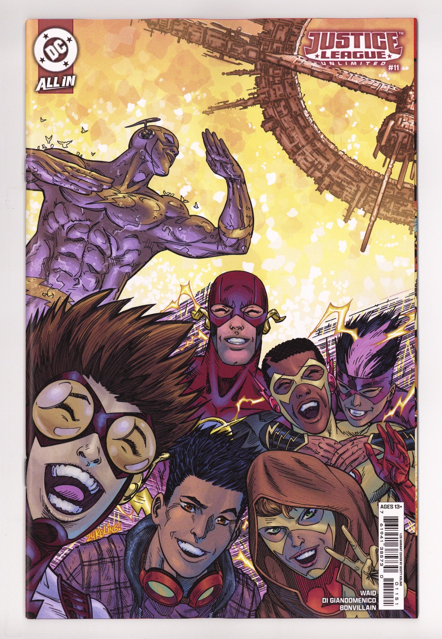 Justice League Unlimited Vol 2 11 Kolins Incentive NM (2025)