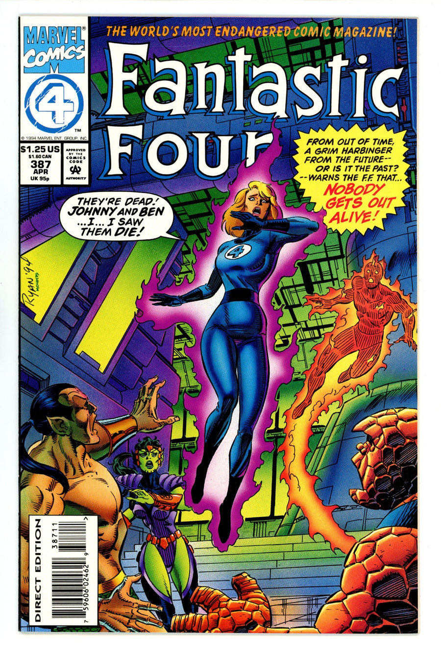 Fantastic Four Vol 1 387  High Grade   (1994)