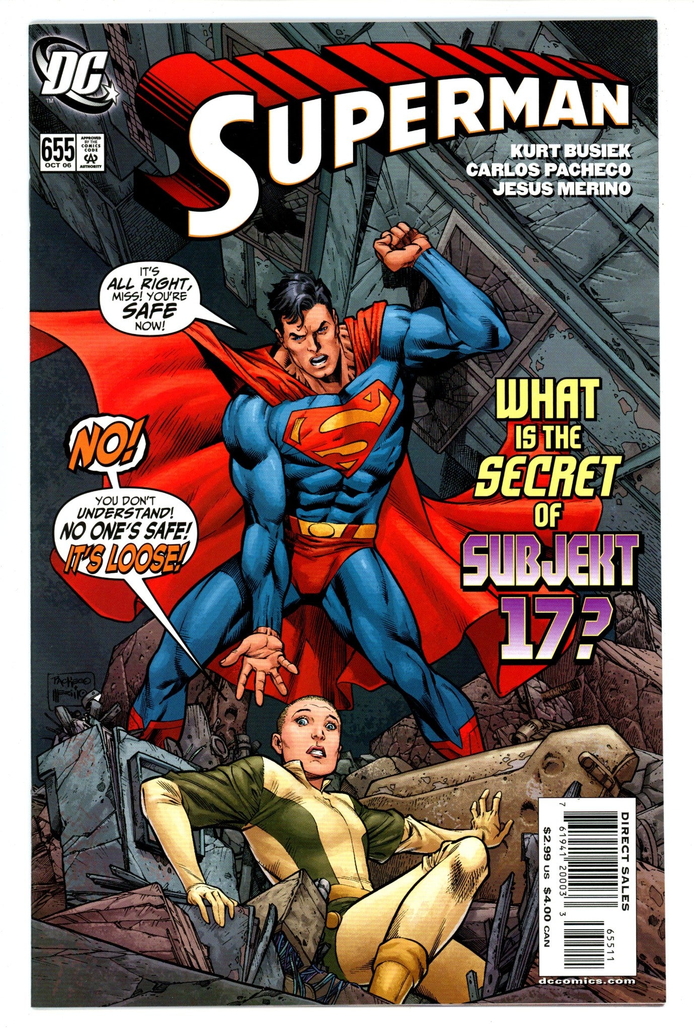 Superman Vol 1 655 High Grade (2006) 