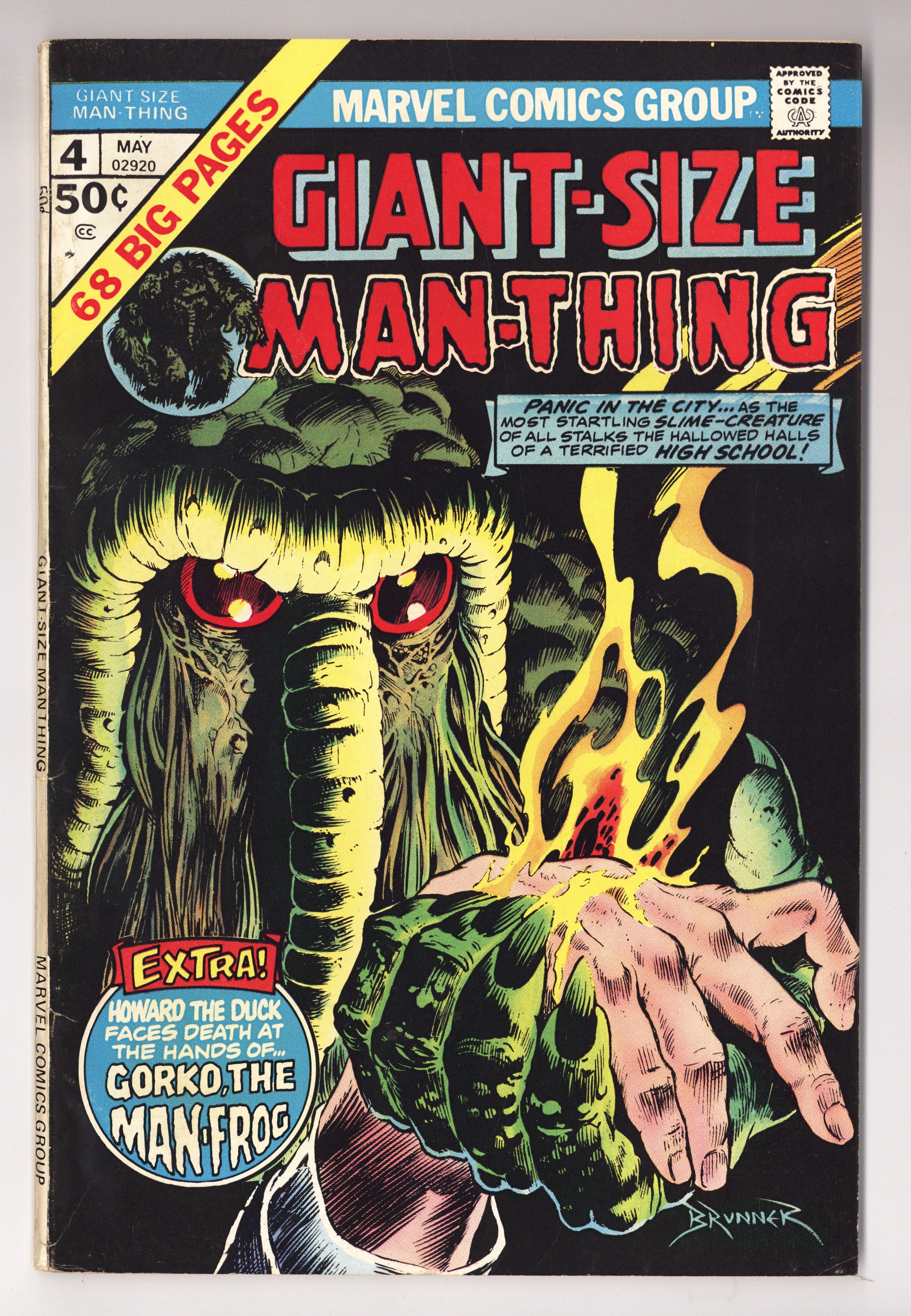 Giant-Size Man-Thing   4  FN (6.0)   (1975)        