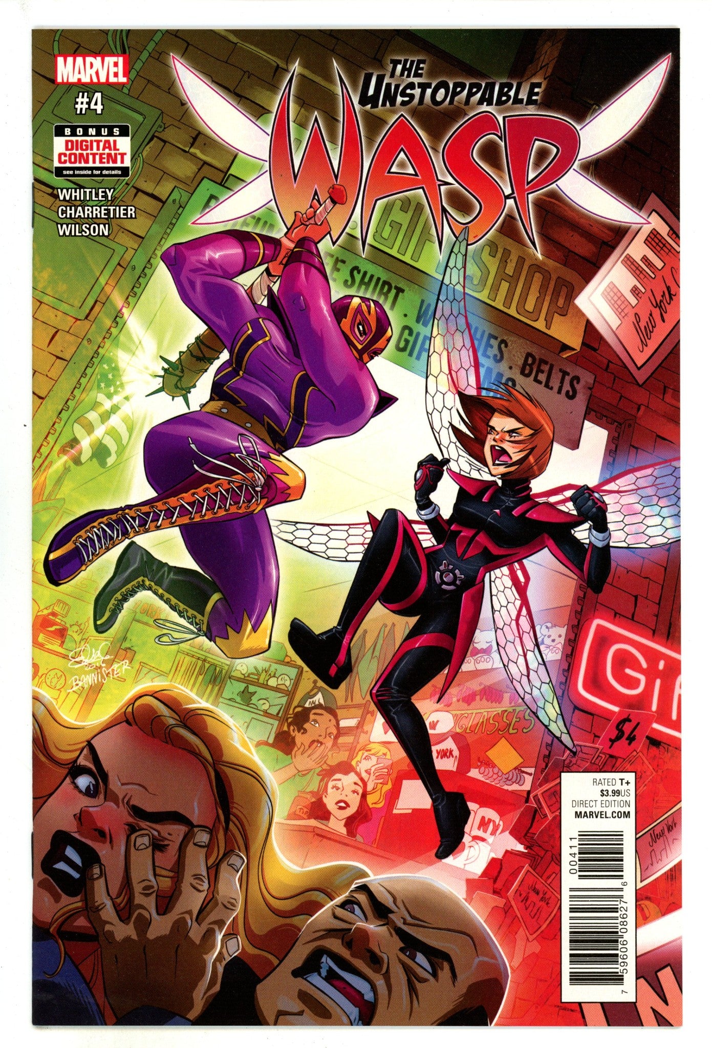 Unstoppable Wasp Vol 1 4 High Grade (2017) 