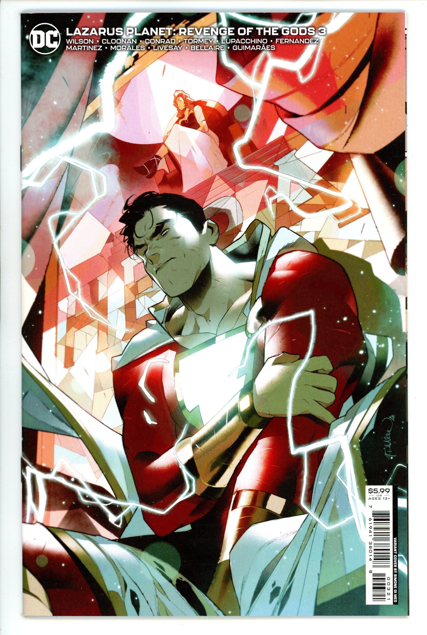 Lazarus Planet: Revenge of the Gods 3 High Grade (2023) Meo Variant 