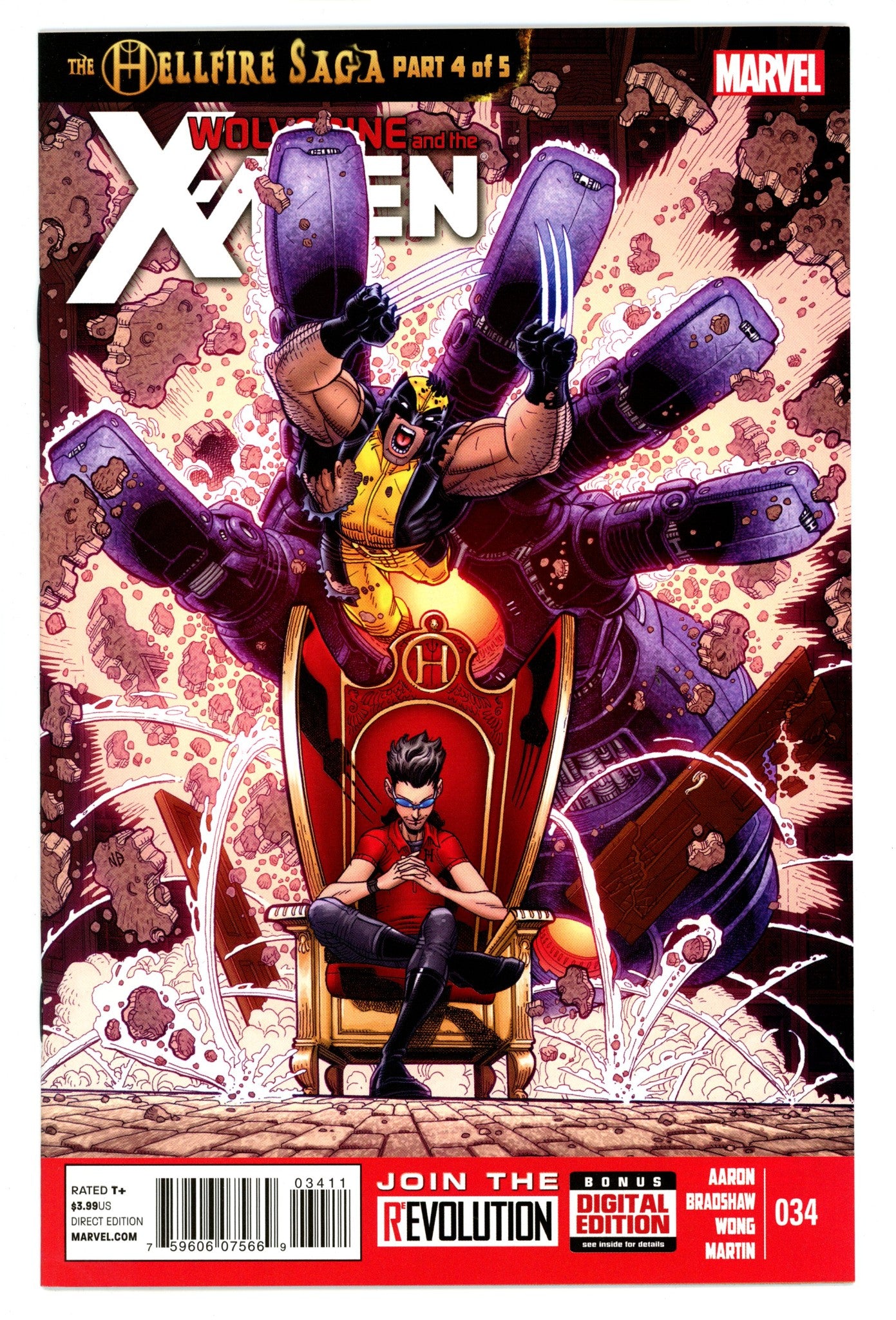 Wolverine & the X-Men Vol 1 34 High Grade (2013) 