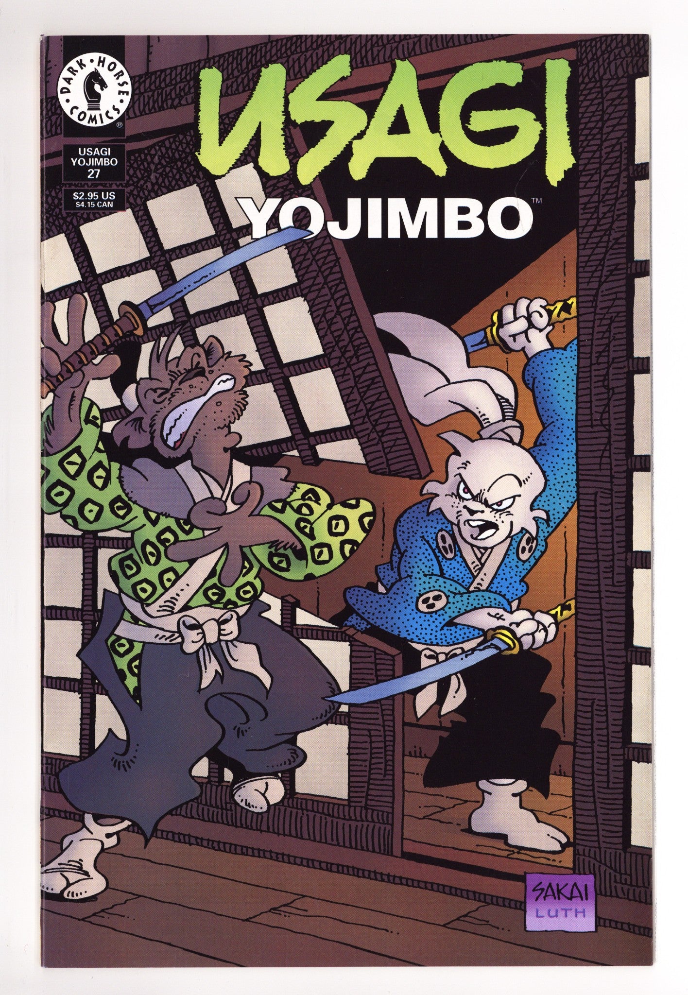Usagi Yojimbo Vol 3 27 High Grade (1999) 
