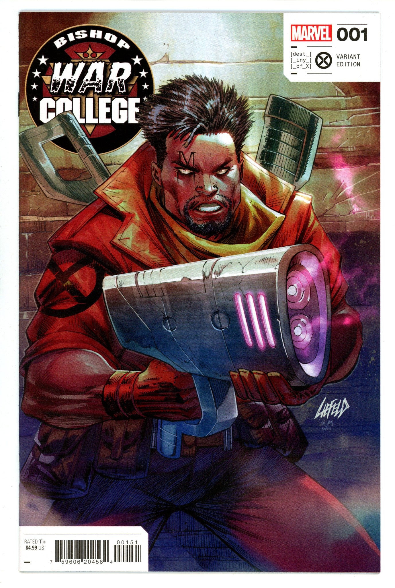 Bishop: War College 1 High Grade (2023) Liefeld Variant 