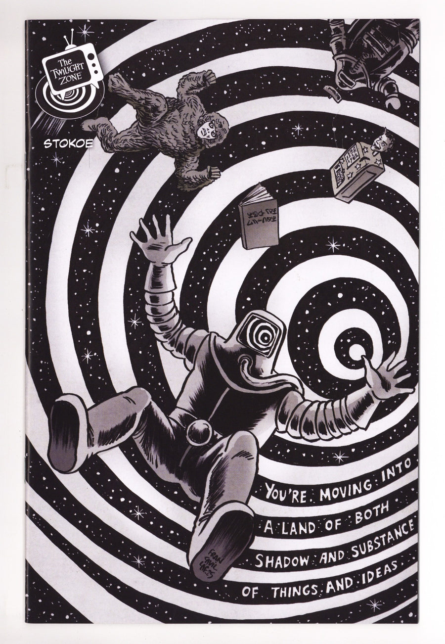 The Twilight Zone 3 Francavilla B&W Connecting Variant (2025)