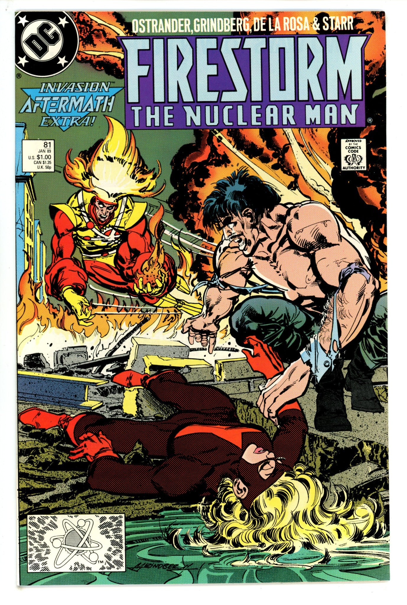 Firestorm the Nuclear Man Vol 2 81 (1988)