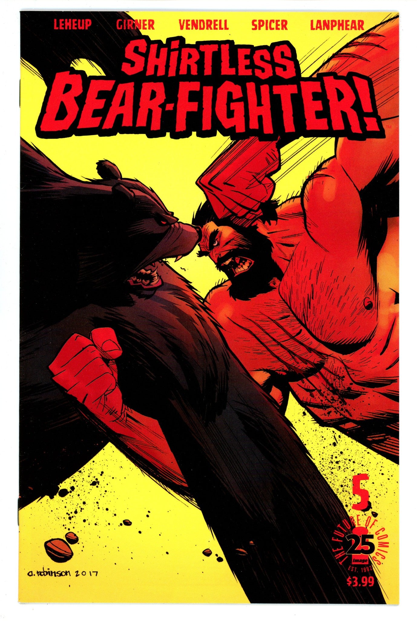 Shirtless Bear-Fighter 5 High Grade (2017) Robinson Variant 