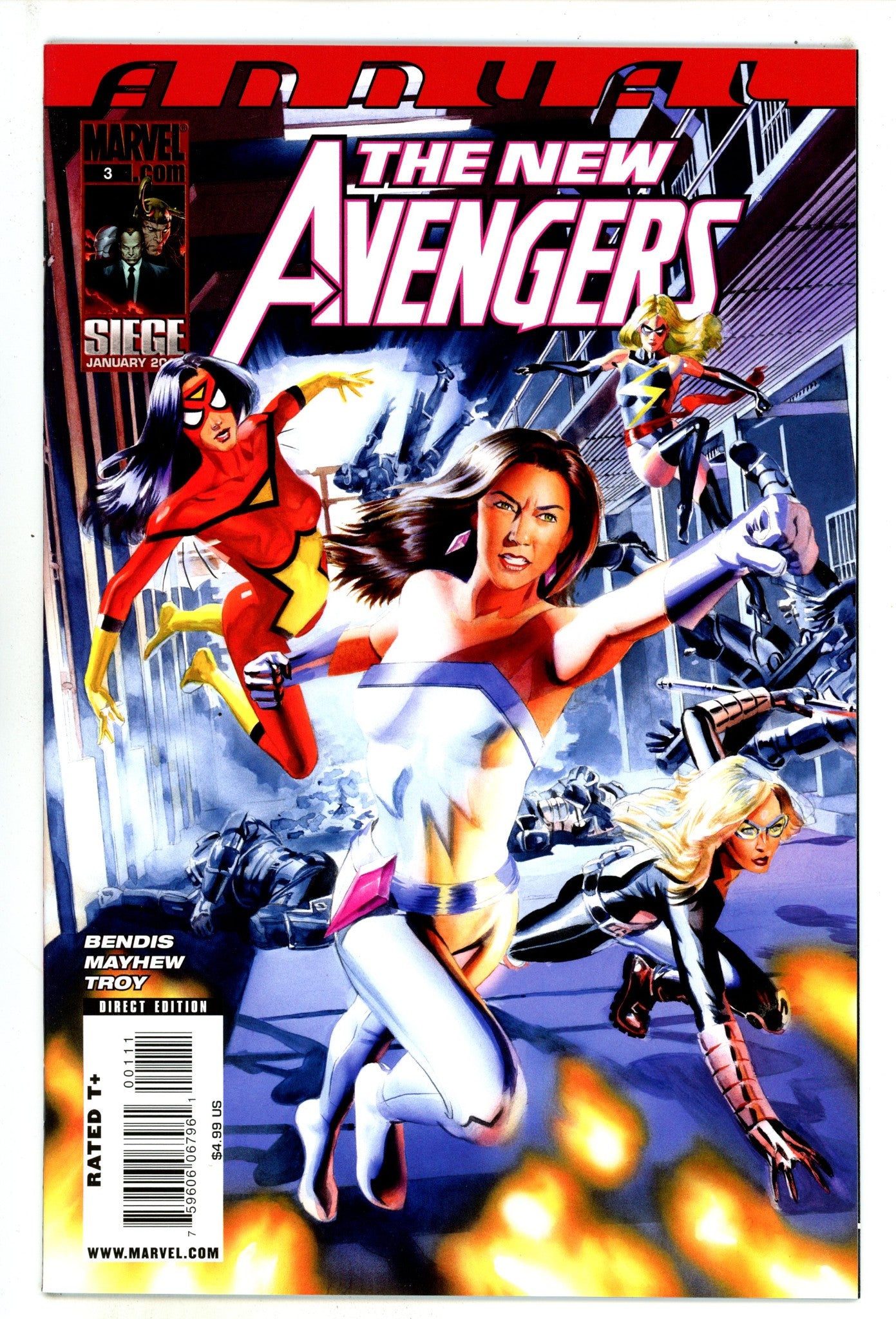New Avengers Annual Vol 1 3 High Grade (2010) 