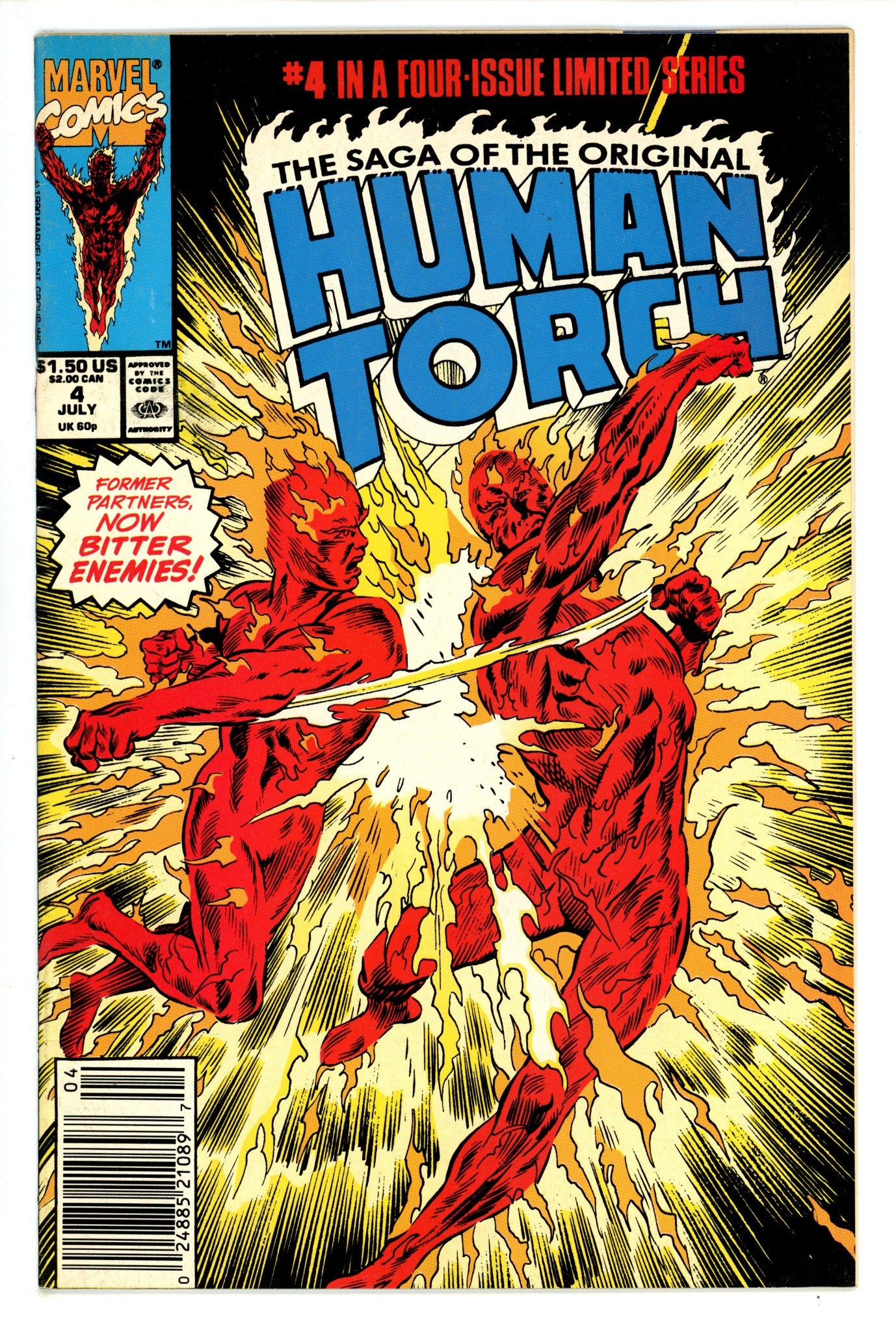 Saga of the Original Human Torch 4 (1990)
