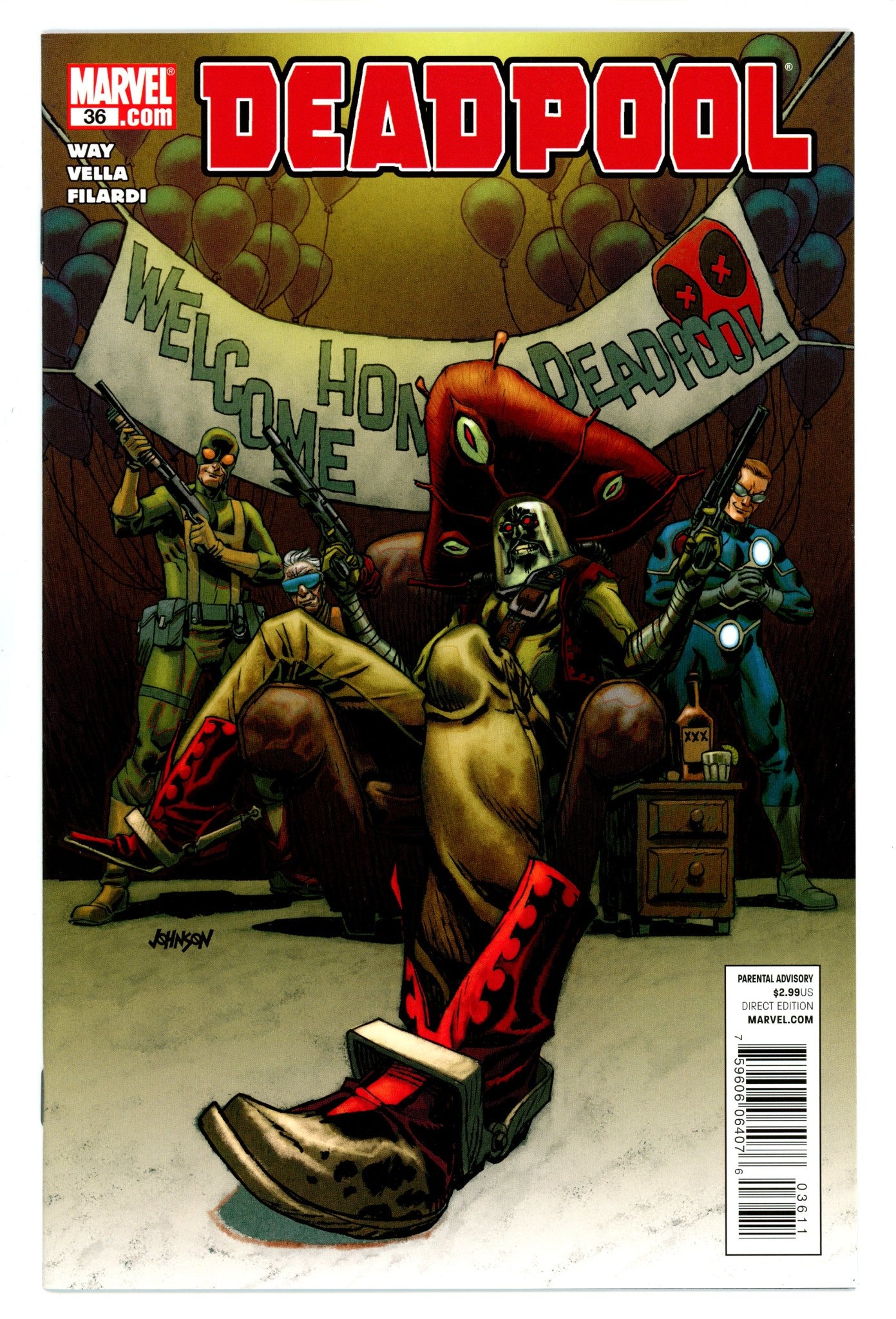 Deadpool Vol 3 36 High Grade (2011) 
