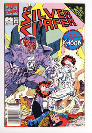 Silver Surfer Vol 3 69 Mid Grade (1992) Newsstand