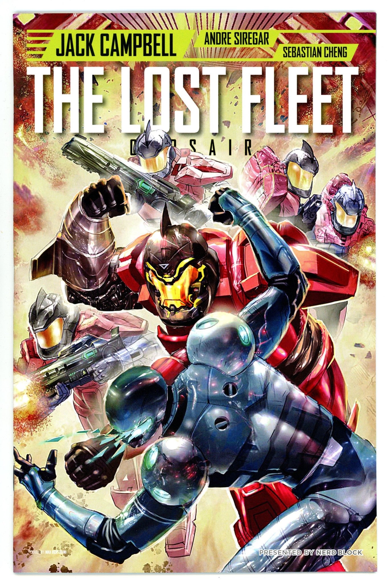 The Lost Fleet: Corsair 1 High Grade (2017) Bertolini Nerd Block Exclusive Variant 