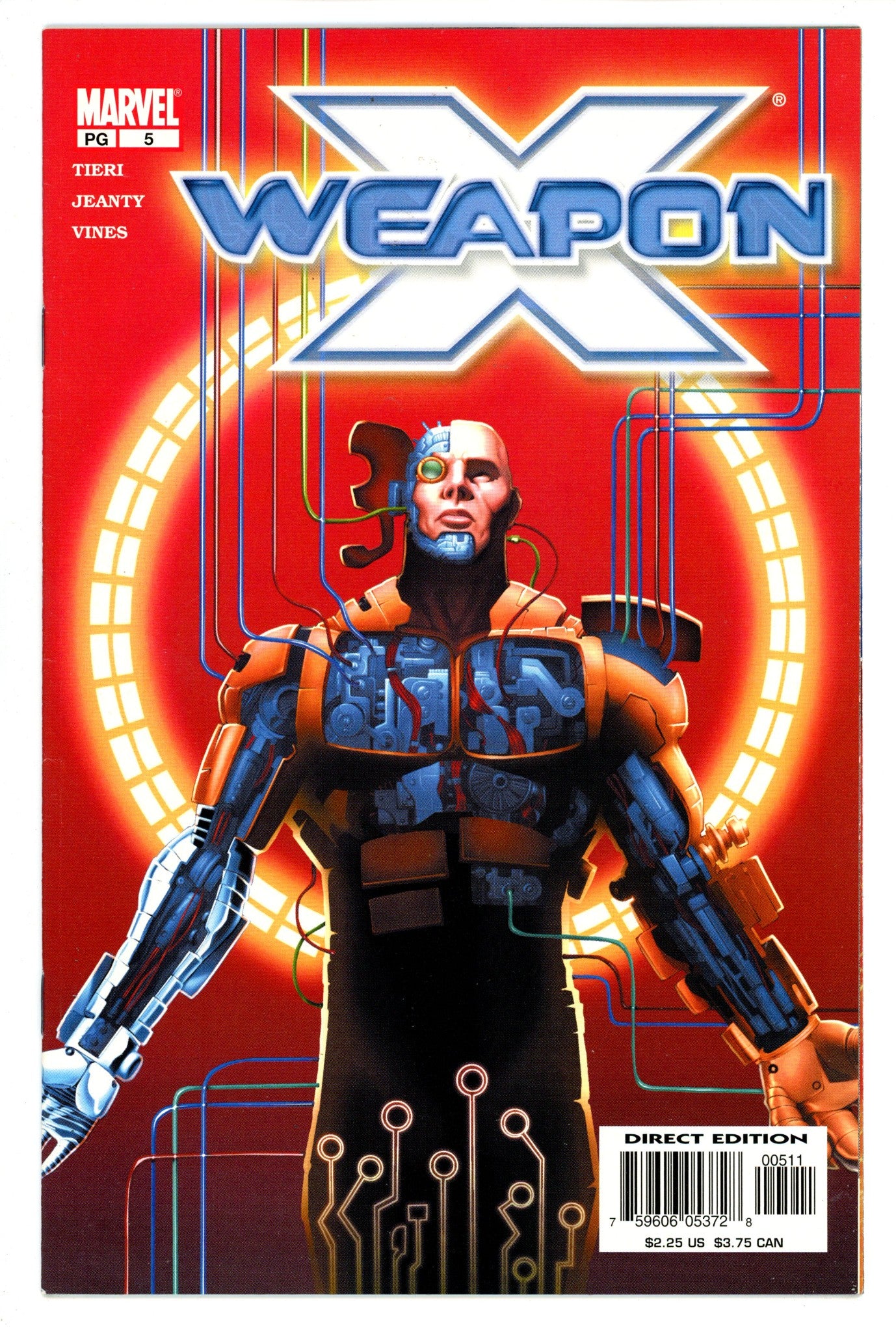 Weapon X Vol 2 5 High Grade (2003) 