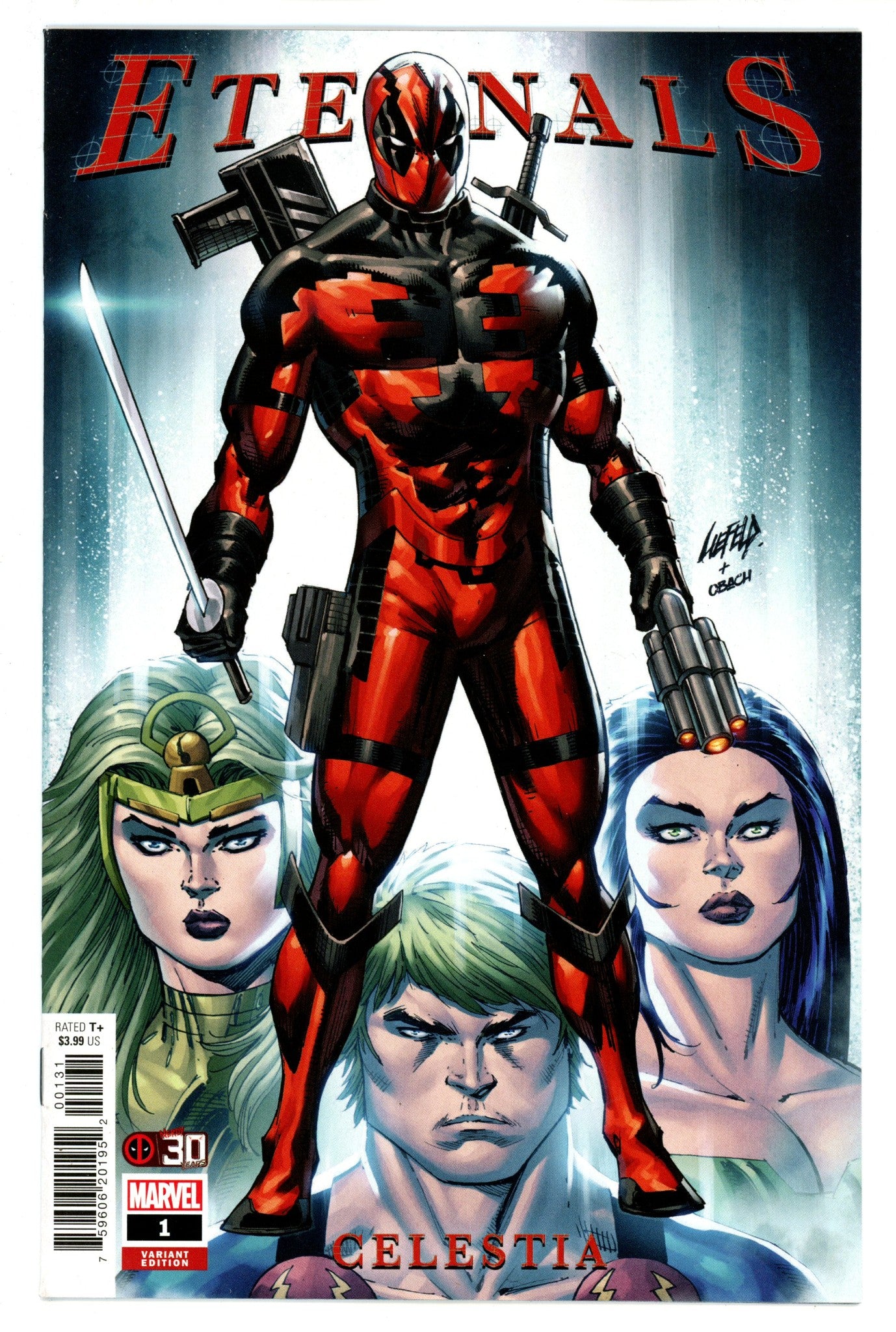 Eternals: Celestia 1 High Grade (2021) Liefeld Variant 