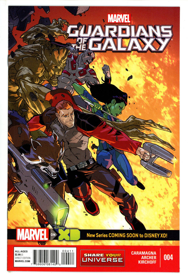 Marvel Universe: Guardians of the Galaxy Vol 1 4 High Grade (2015)