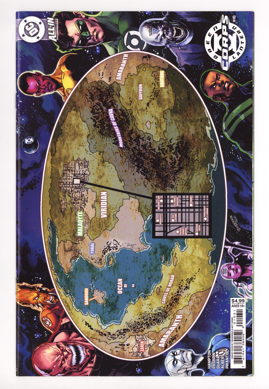 Green Lantern Corps Vol 4 10 Derenick Variant (2025)