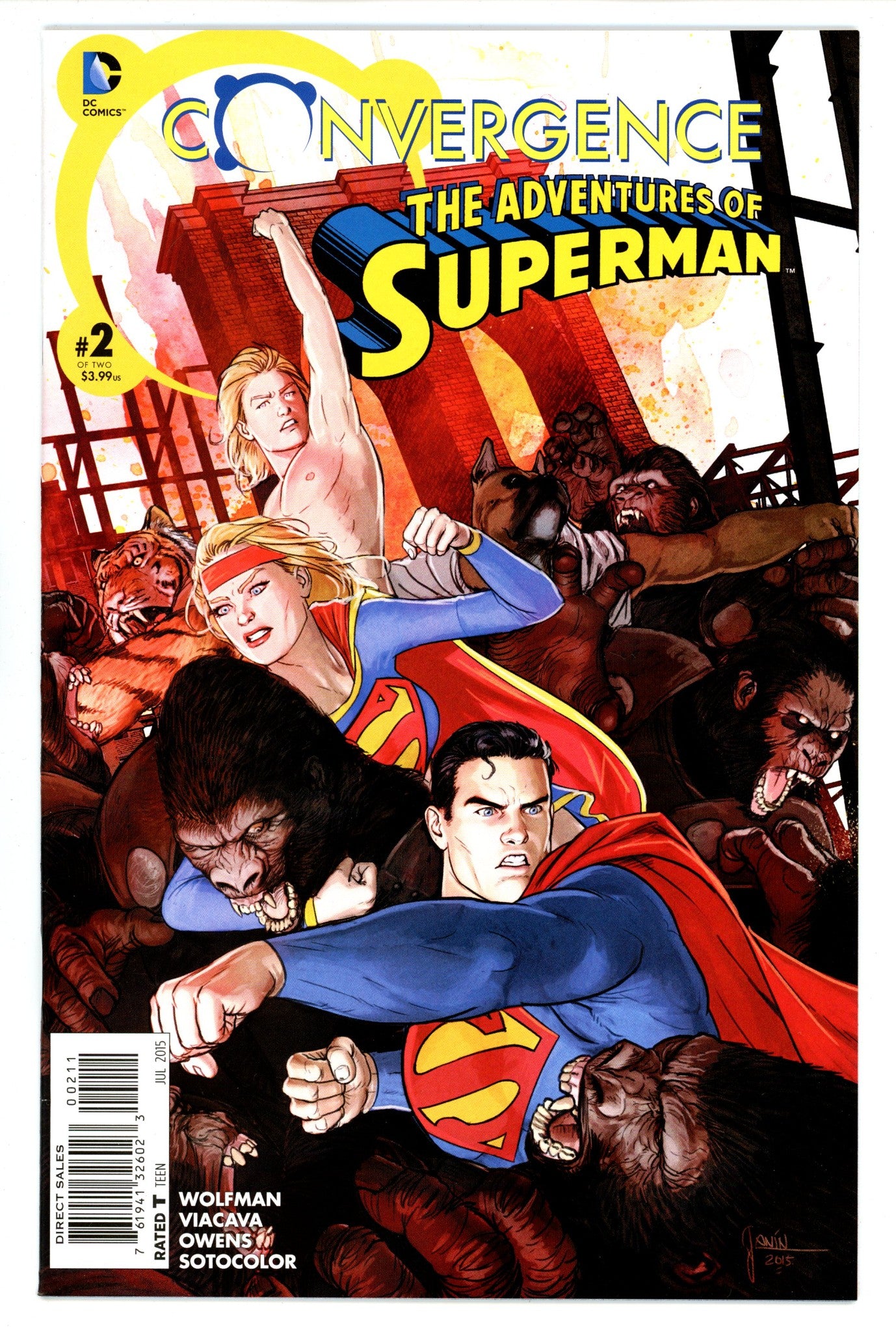 Convergence Adventures of Superman 2 High Grade (2015) 