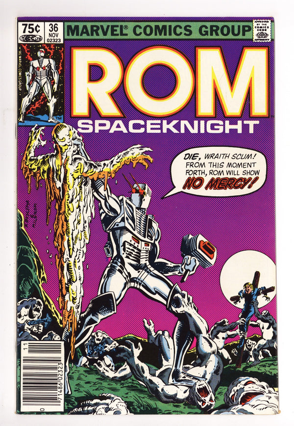 Rom Vol 1 36 Mid Grade (1982) Canadian Price Variant