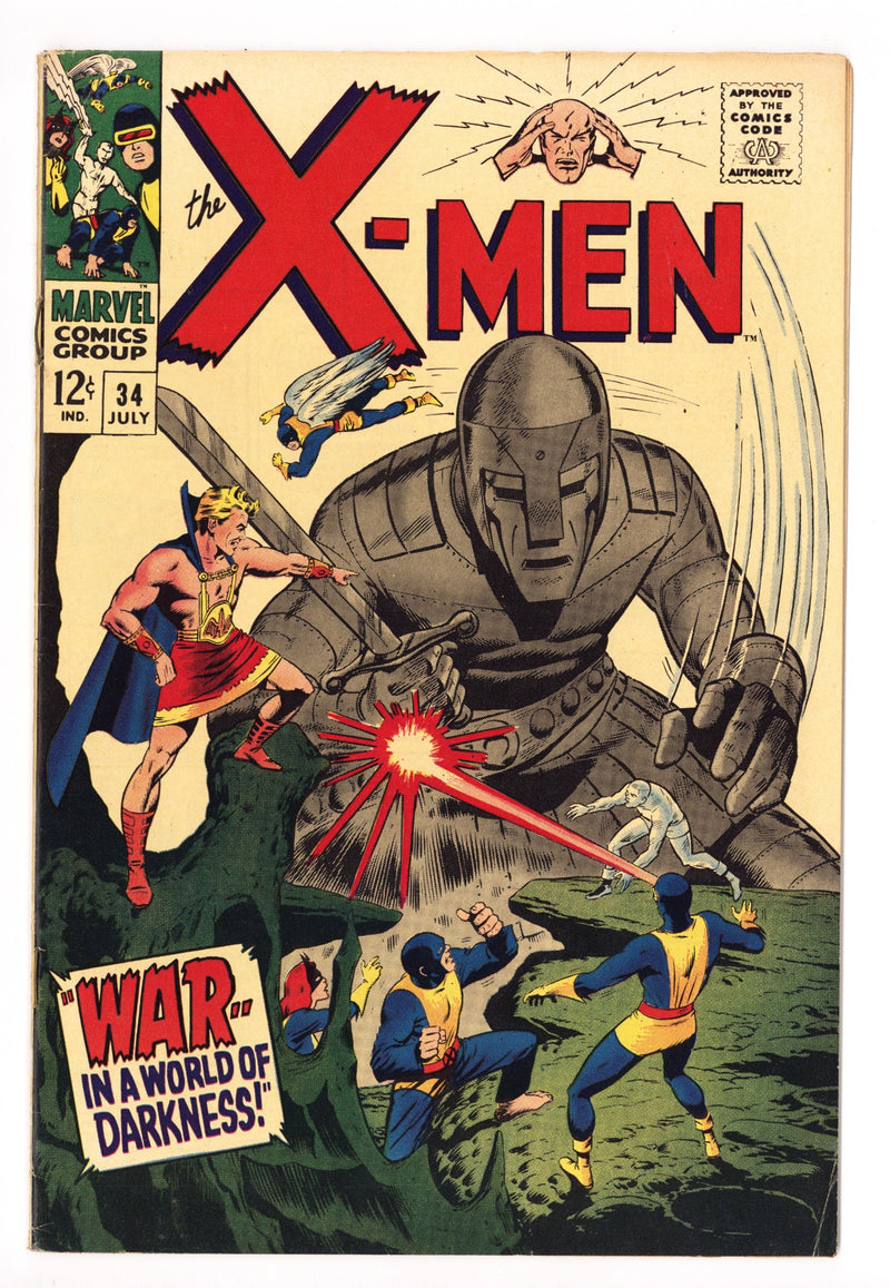 The X-Men Vol 1 34 VF- (7.5) (1967) 