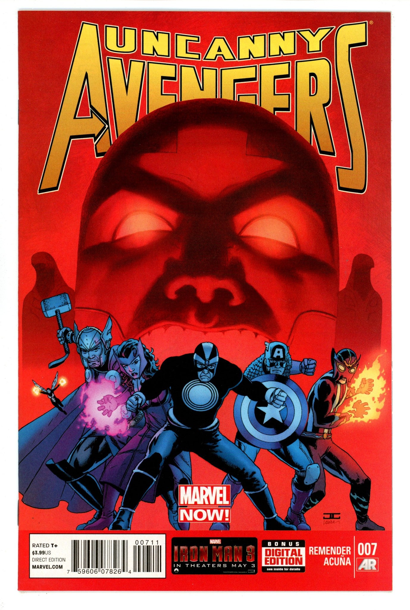 Uncanny Avengers Vol 1 7 High Grade (2013) 
