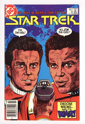 Star Trek Vol 1 6 Mid Grade (1984) Canadian Price Variant 