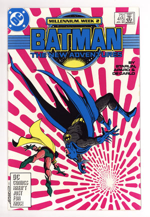 Batman Vol 1 415 Mid Grade 6th Print (1988)