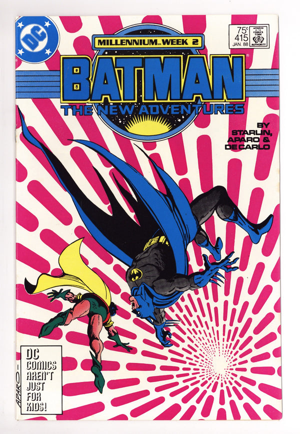 Batman Vol 1 415 Mid Grade 6th Print (1988)