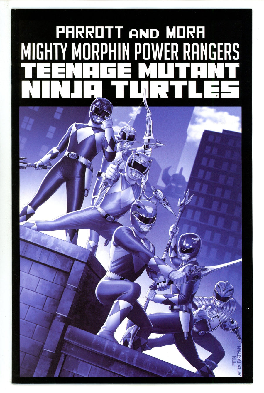 Mighty Morphin Power Rangers / Teenage Mutant Ninja Turtles Ii B&W Ed 1 Bernardo Variant (2023)