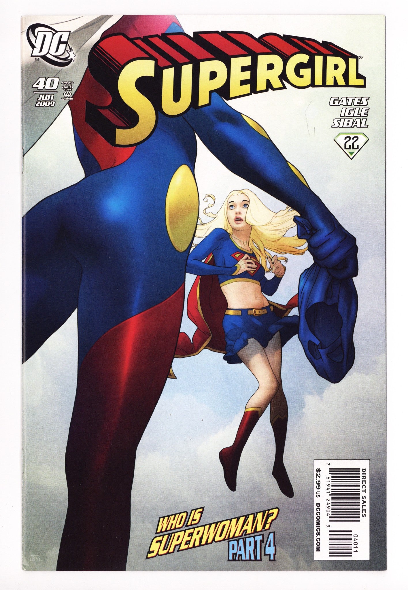 Supergirl Vol 5 40 High Grade (2009) 