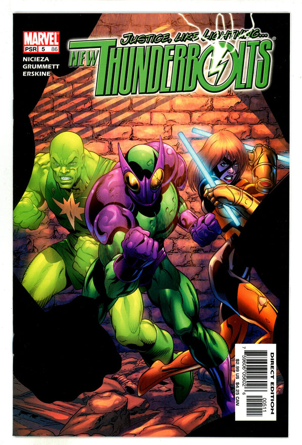 New Thunderbolts Vol 1 5 (86) High Grade (2005)