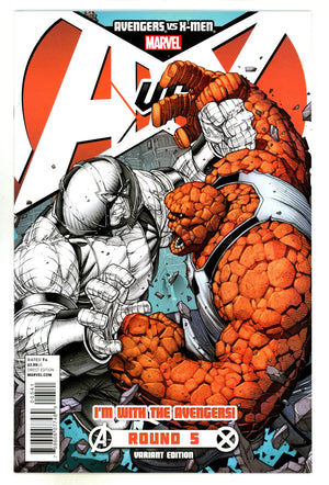 Avengers vs. X-Men 5 High Grade Avengers (2012) Keown Variant