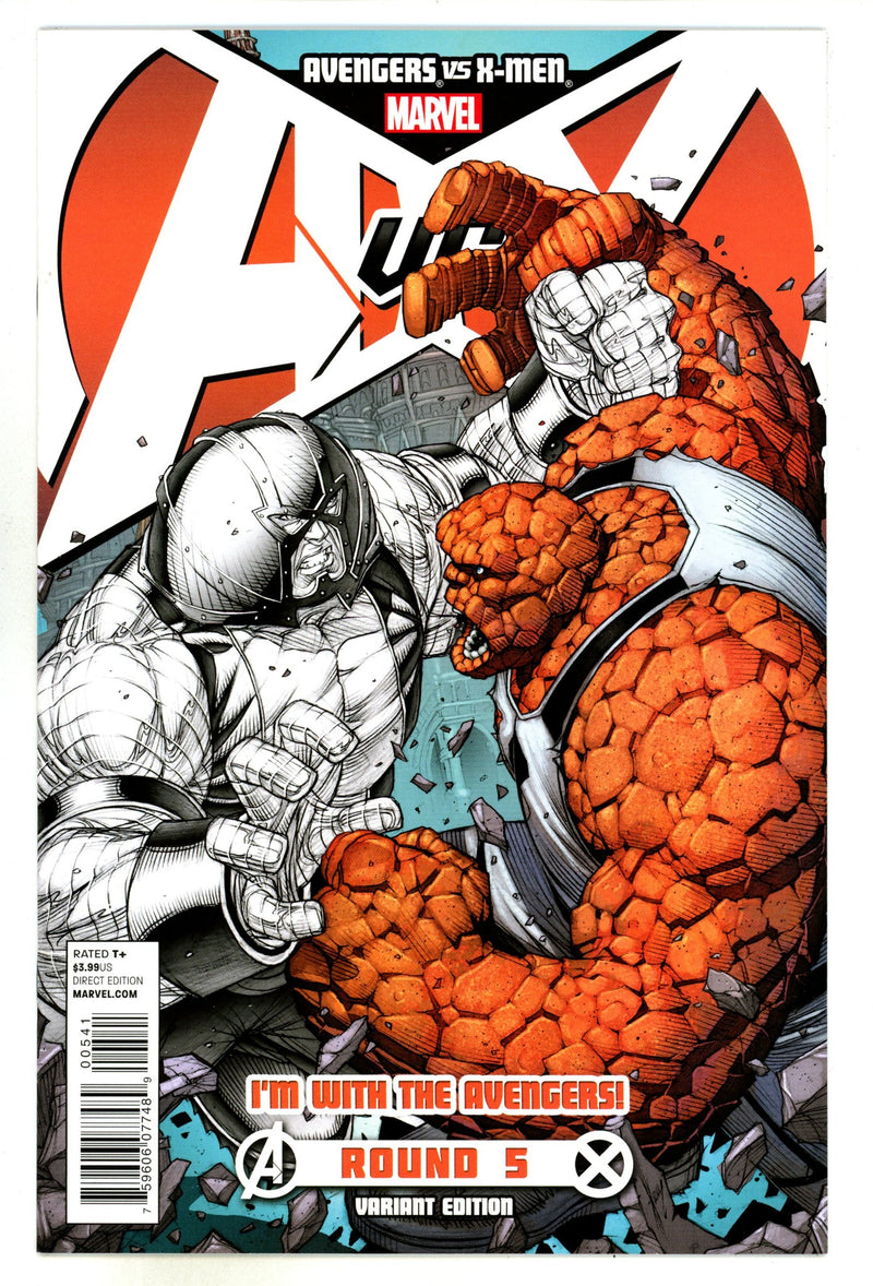 Avengers vs. X-Men 5 High Grade Avengers (2012) Keown Variant 