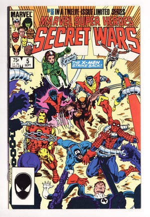Marvel Super-Heroes Secret Wars 5 VF/NM (9.0) (1984)